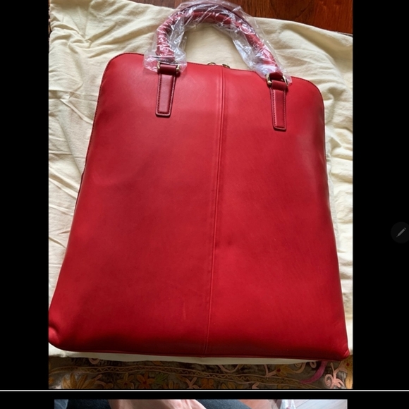 JCrew Edie Tote, Flame, Item 44801, Fall 2012 - Picture 2 of 14